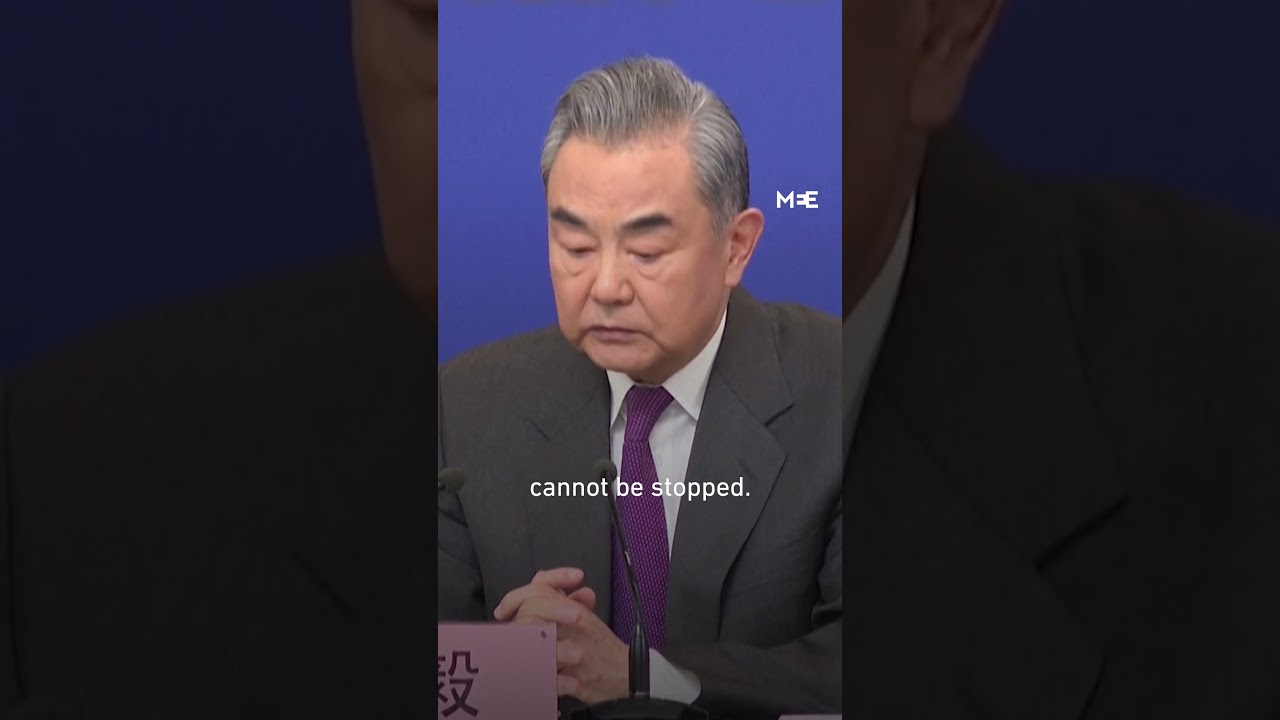 China&rsquo;s Foreign Minister calls the war in Gaza a 'disgrace for civilisation'