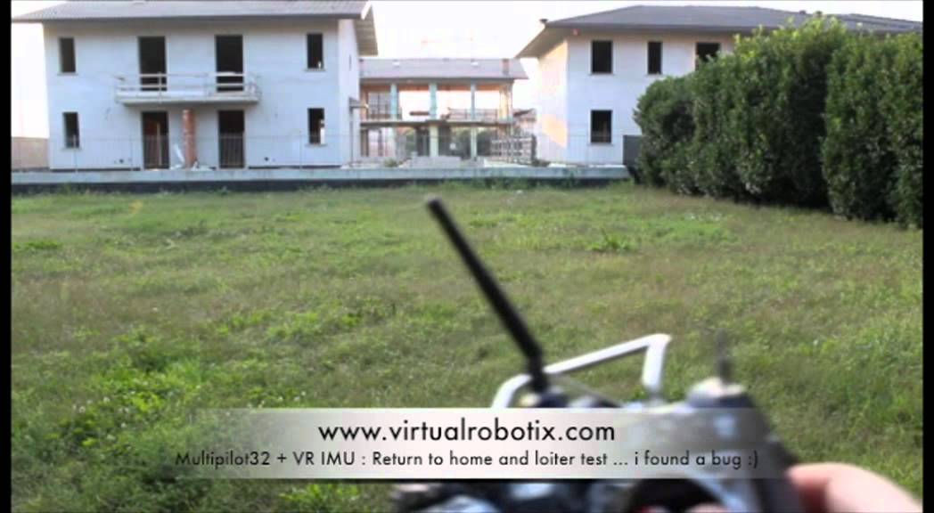 Стабильная прошивка Multipilot32 + VRIMU + Arducopter32, RTL и Loiter Test
