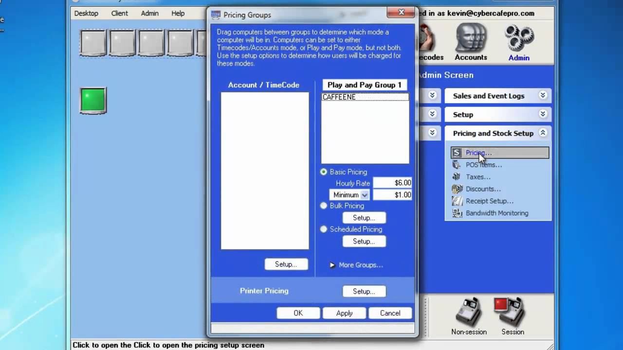 Computer Time & Print Pricing
