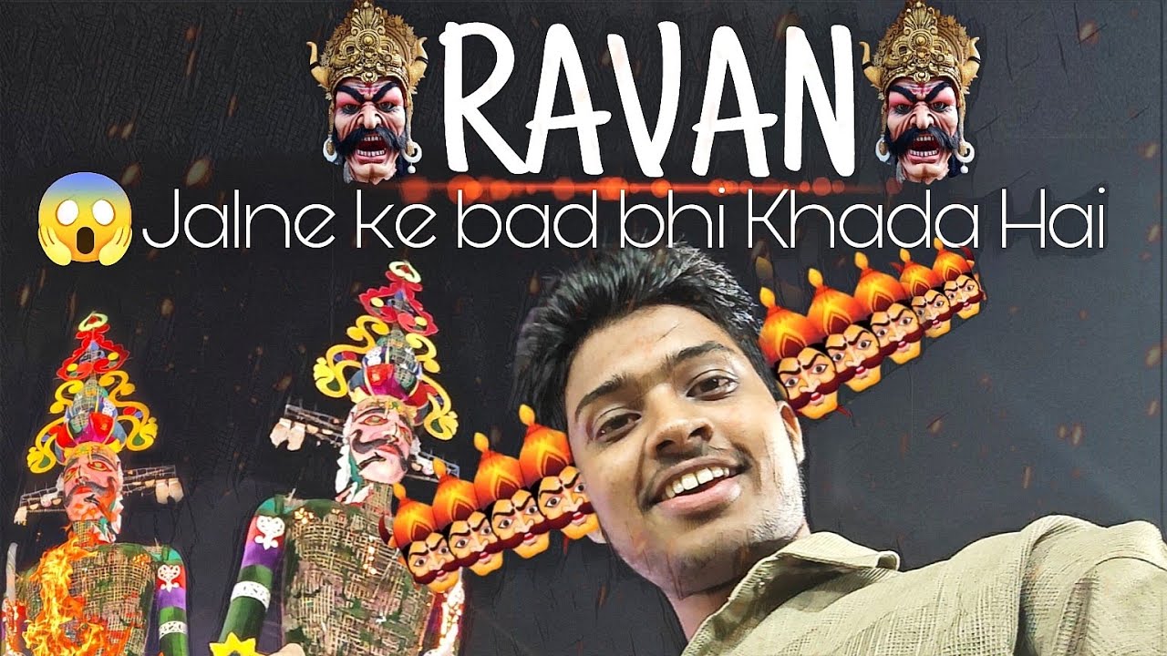 😱💯Jalne ke bad bhi Ravan Jaisa ka Jaisa Khada Hai😱|| kya yah Ravan Hamesha aise hi Khada rahega🤔😱