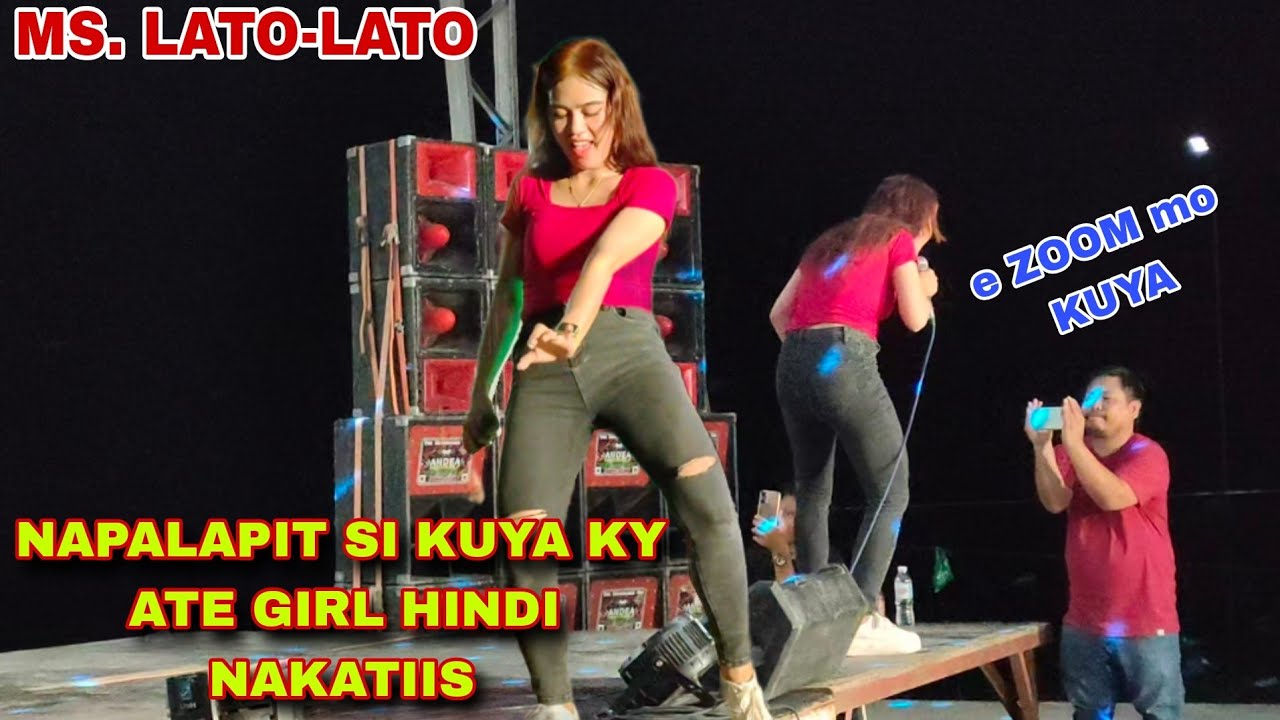 Sige Pa KUYA e ZOOM mo pa, hanggat sa magsawa ka | Ms. LATO-LATO | Trending Now!