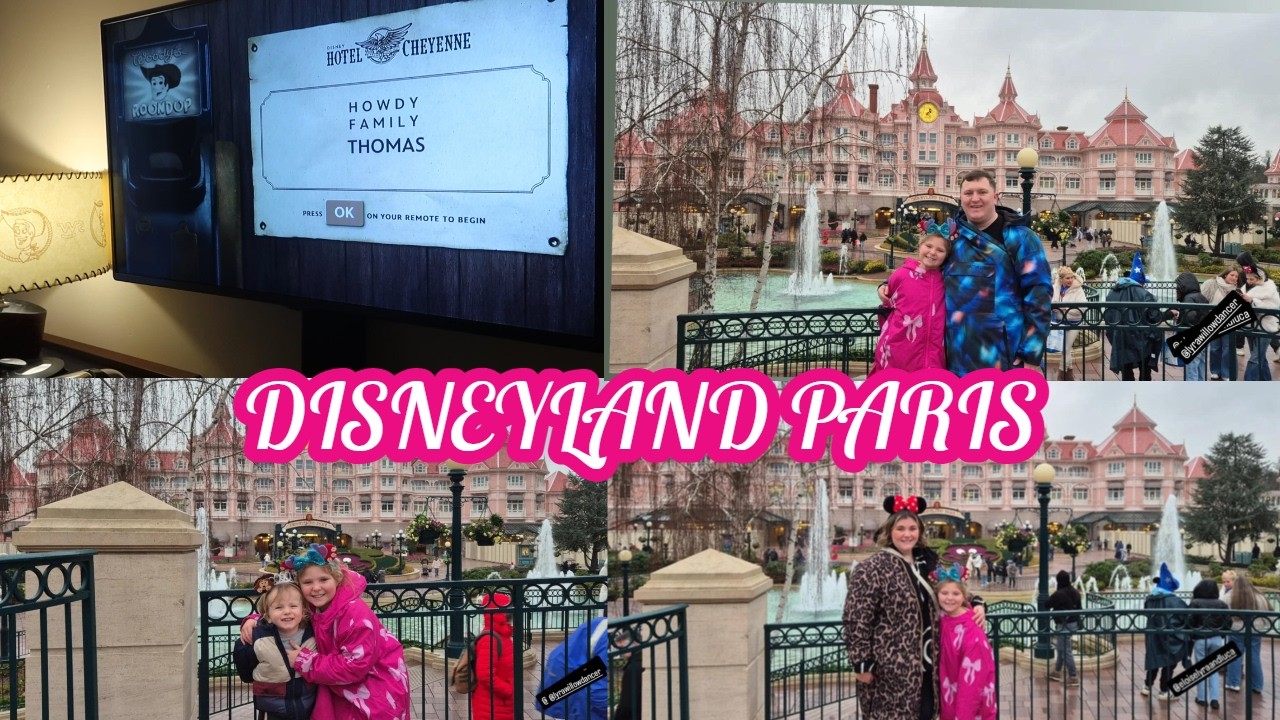 Disneyland Paris - Hotel Cheyanne Room Tour -  Best day ever! - First time visiting!