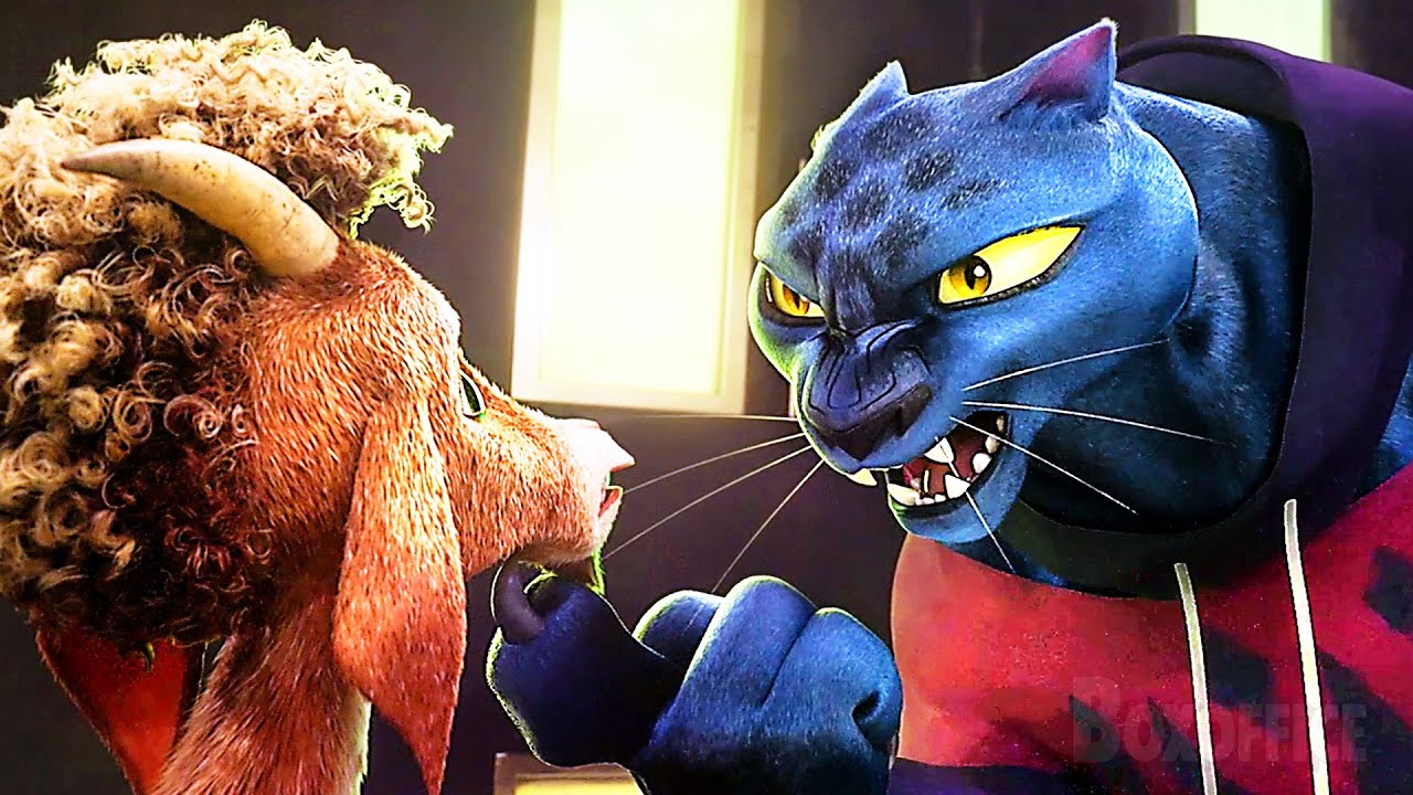 Big Kitten doesn't wants to play Basketball with the Tiny Goat | GOAT | CLIP