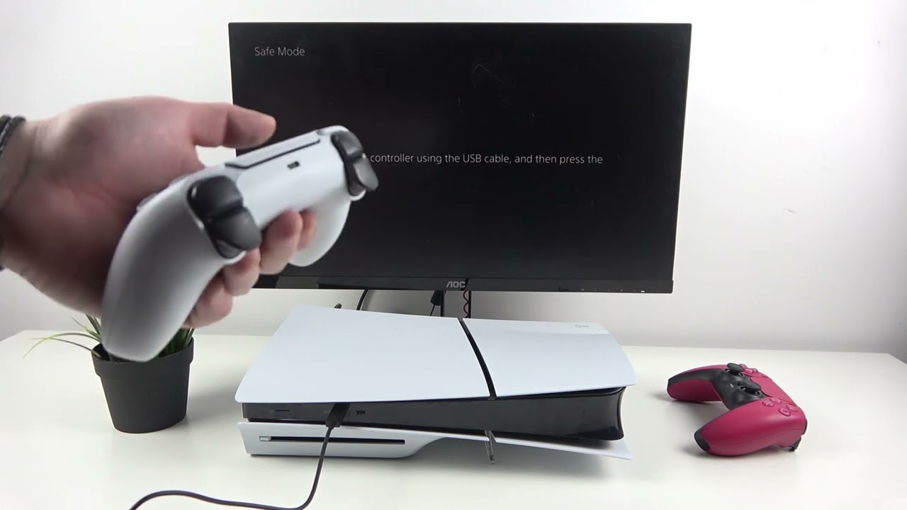 Как войти в безопасный режим на PlayStation 5 Slim / Как войти в меню загрузки на PlayStation 5 Slim