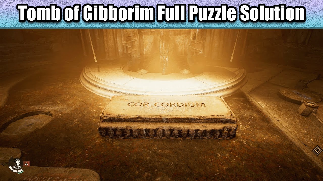 Tomb of Gibborim Full Puzzle Solution | Indiana Jones and The Order of Giants DLC