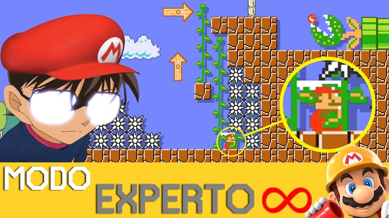 Este FINAL TROLL ya no FUNCIONA EN MI 🤨 | EXPERTO INFINITO (NO SKIP) - SMM2 - ZetaSSJ
