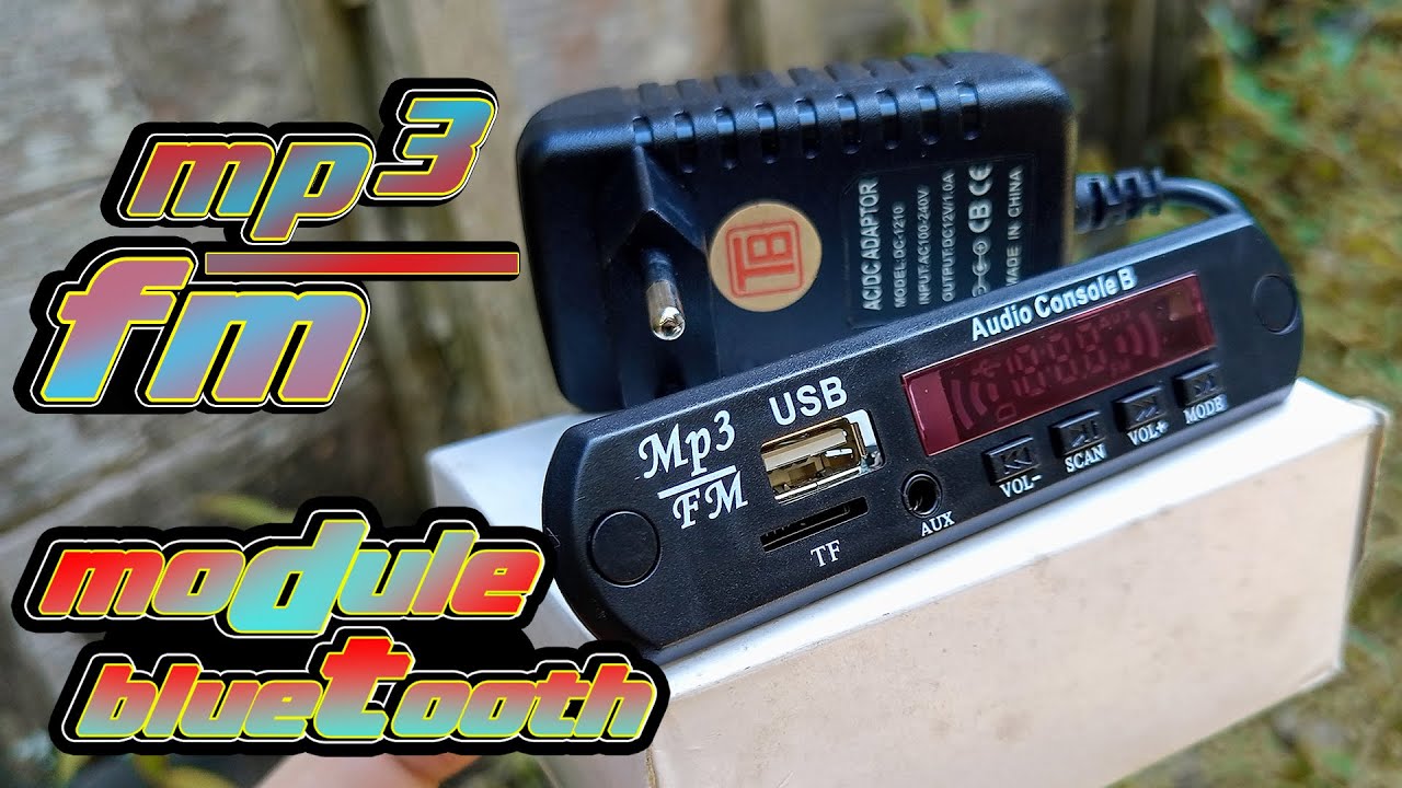 cara pasang tegangan module bluetooth pakai adaptor 12vol