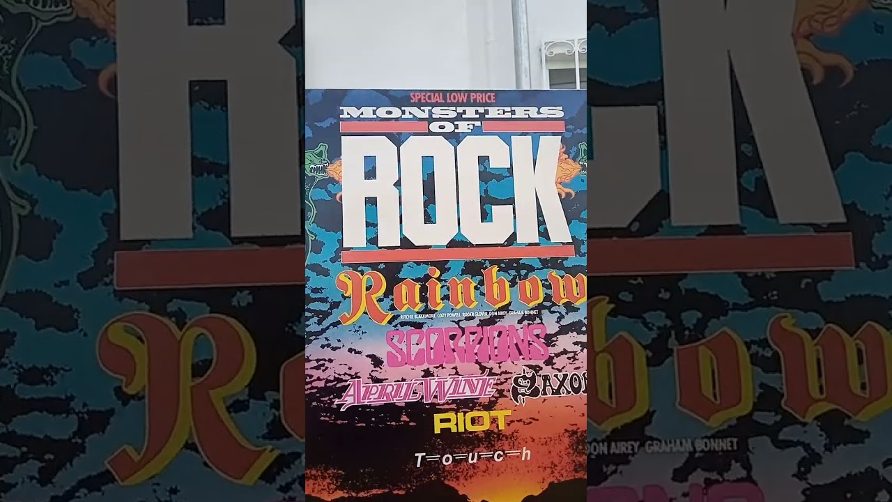 (for sale, check description) MONSTERS OF ROCK LP 1980. First Donnington festival