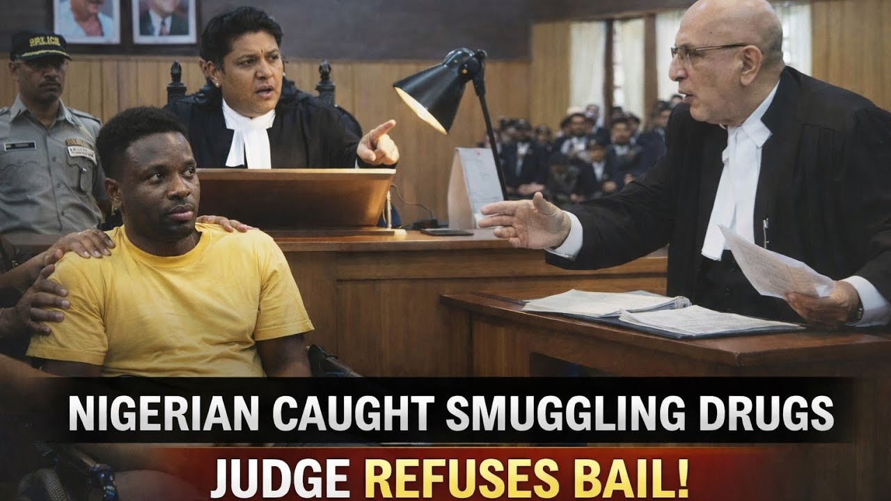 Nigerian caught smuggling dru*gs in Airport| Judge denies bail | Law and Logic| #justice #trending