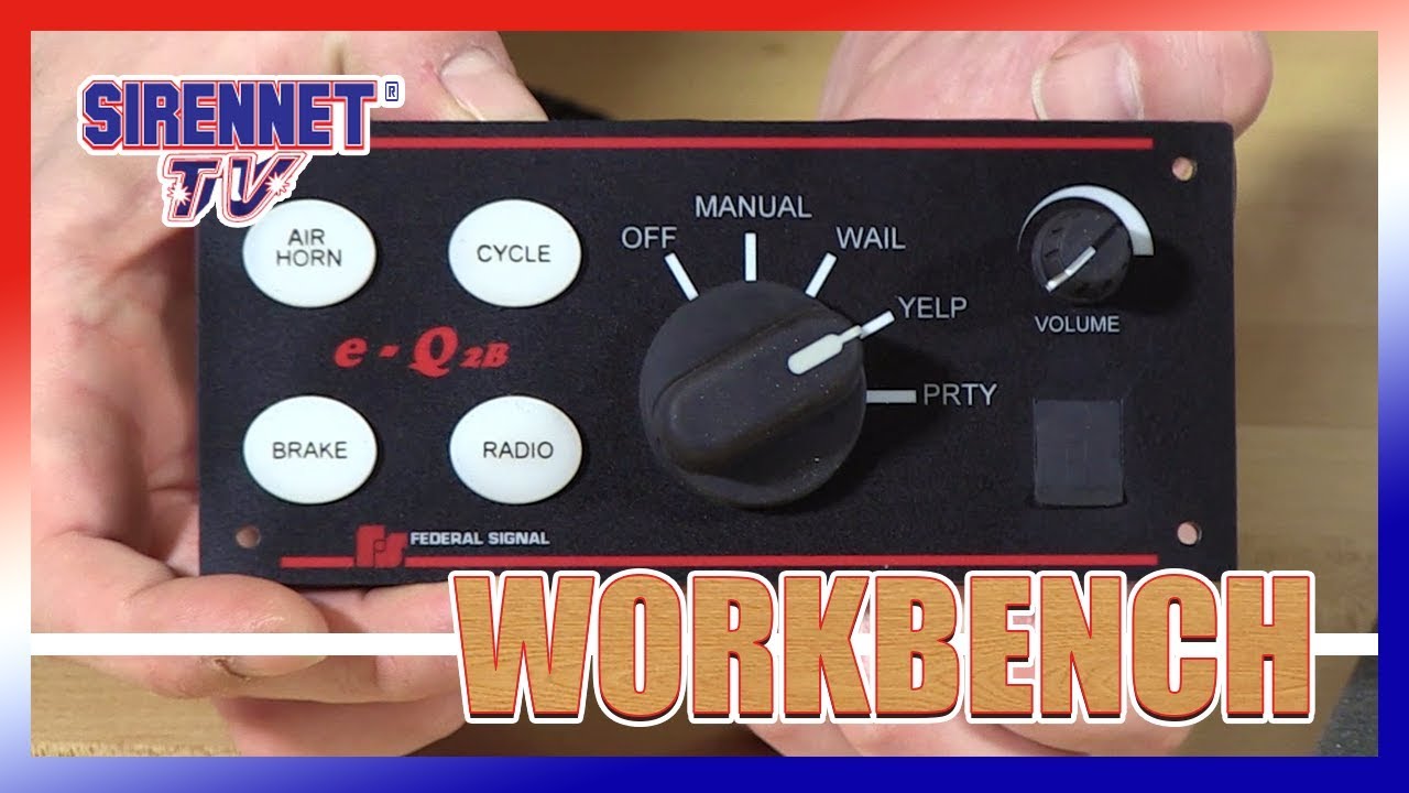 Federal Signal EQ2B 200 Watt Remote Siren