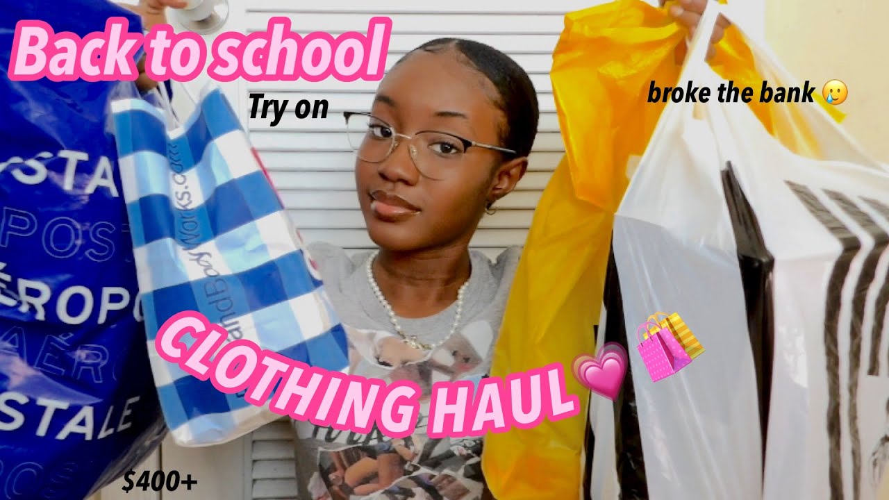 HUGE BACK TO SCHOOL TRY ON HAUL 2021 *400+