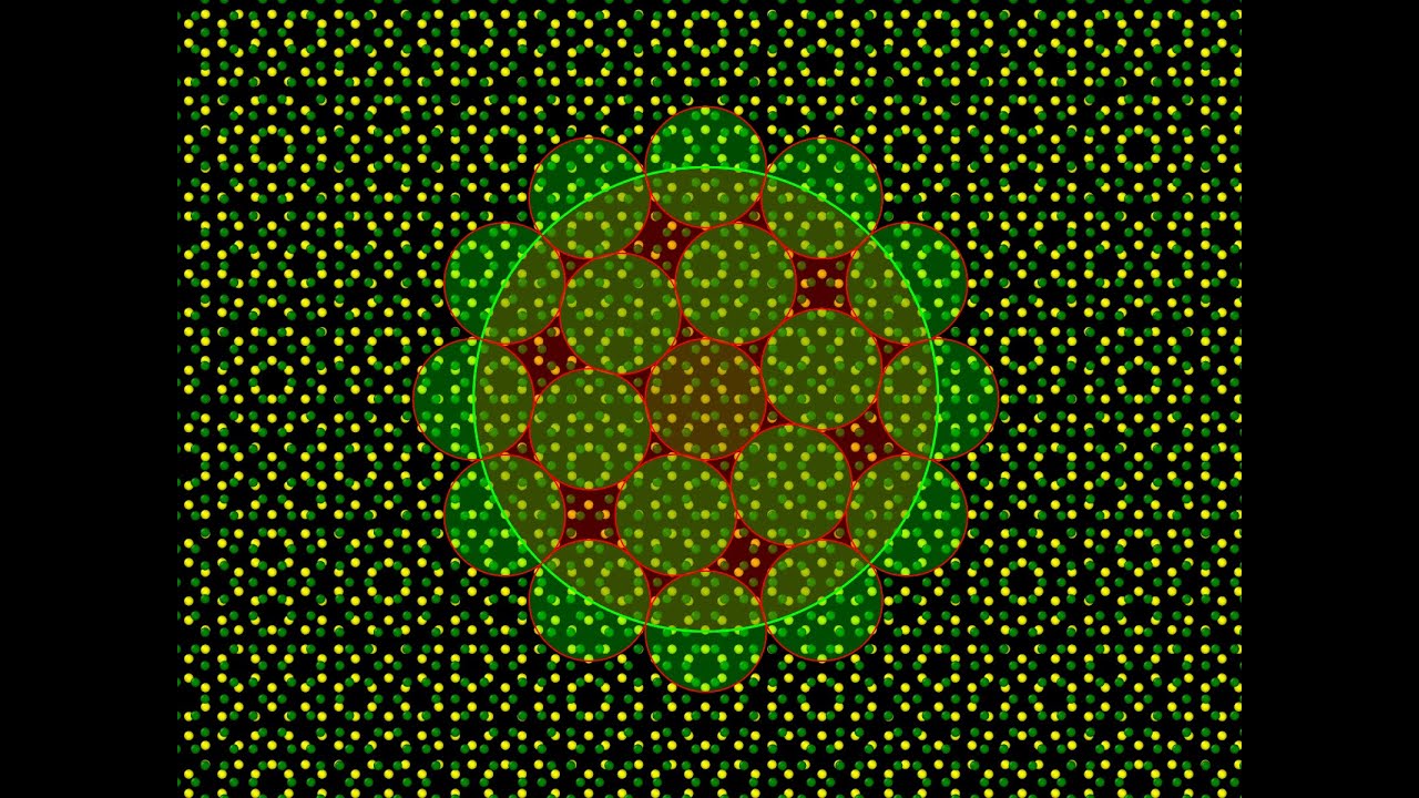 Fractal-like and quasi-crystalline structure of graphene