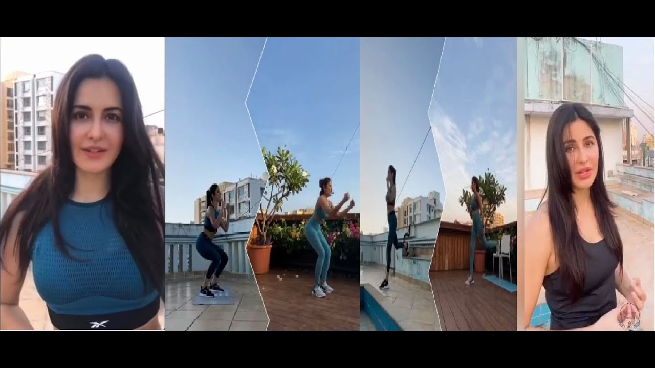 Katrina Kaif Hardcore Workout Training At Home during Lockdown