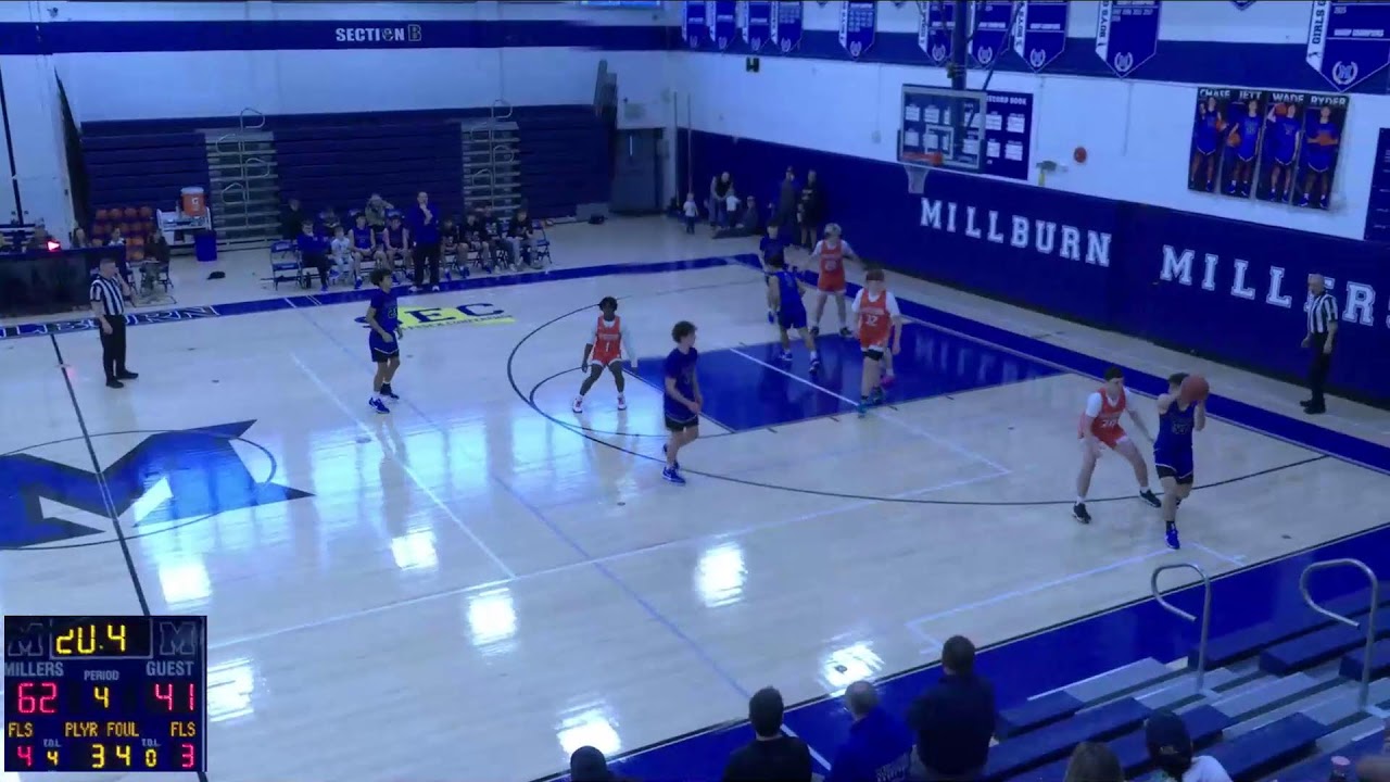 Millburn High School vs Hackettstown High School Mens Varsity Basketball