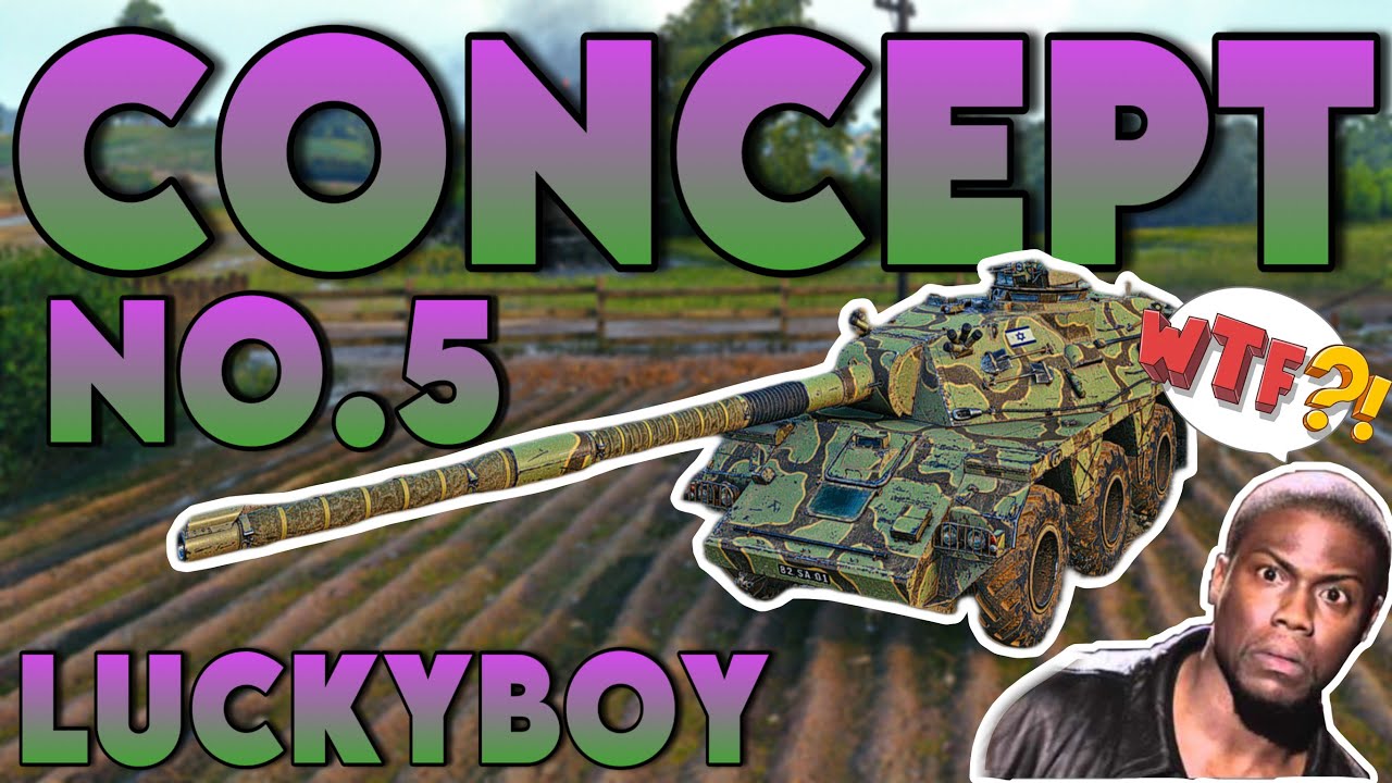 World of Tanks/ Komentovaný replay/ Concept 5