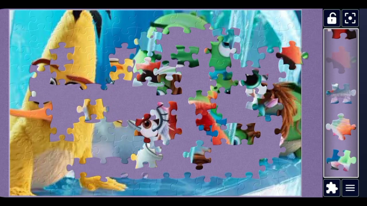 Chill Trouble with the Angry Birds 🤯//Cartoon jigsaw puzzle 