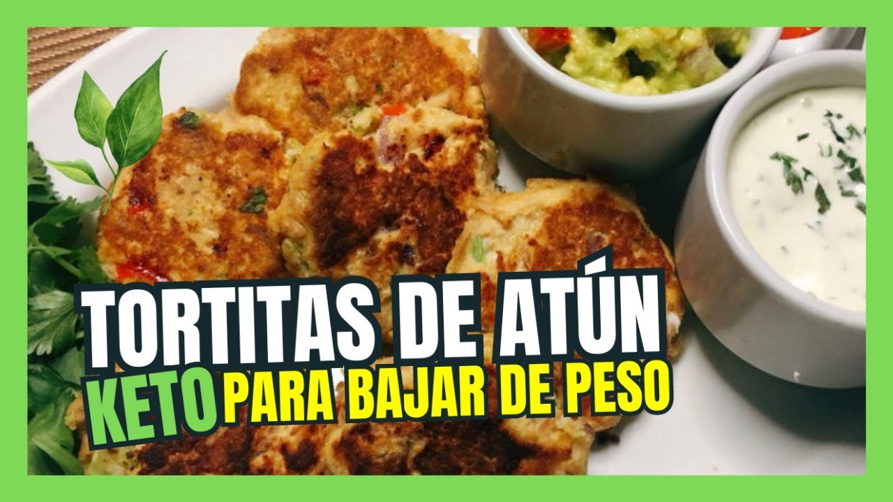 👩‍🍳 Tortitas de Tuna KETO: Para bajar de peso rápido 🍽