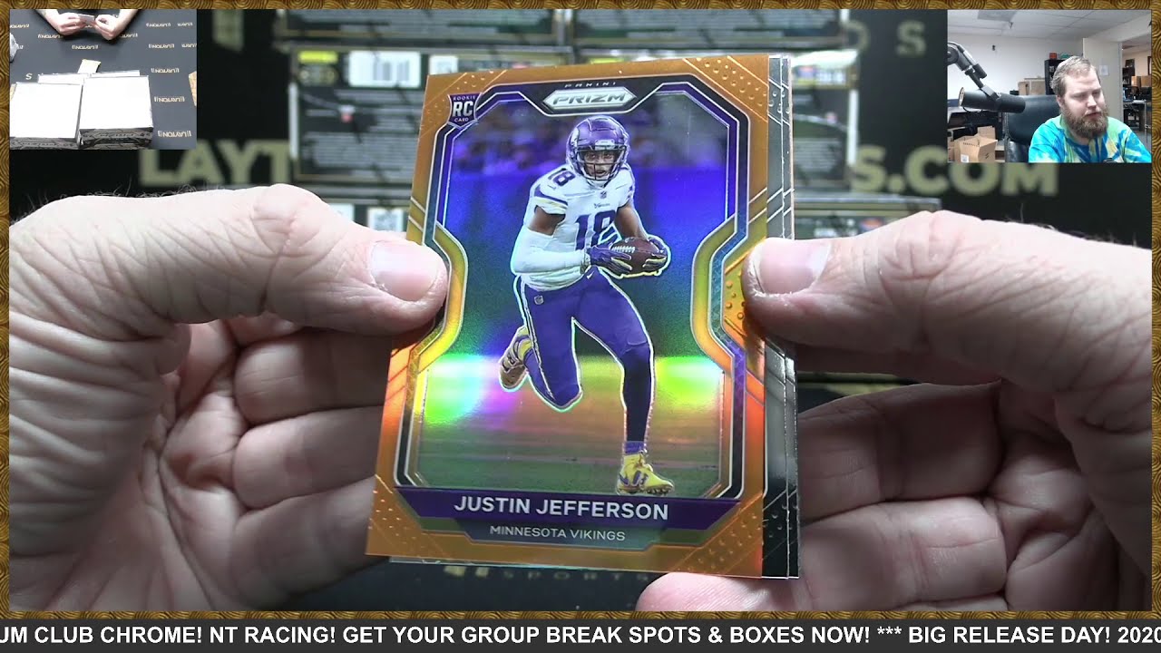 2020 Panini Prizm Football HOBBY 12 Box Full Case Break #2