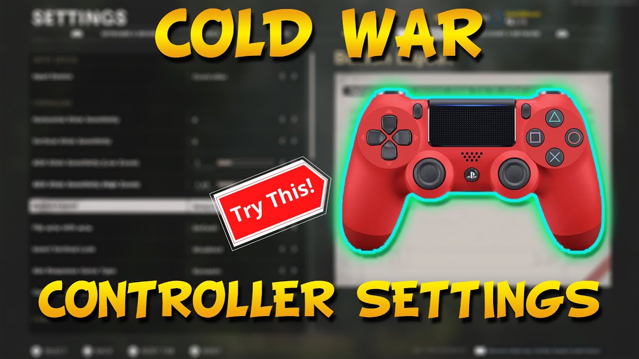 You *NEED* to try these PERFECT CONTROLLER SETTINGS in Cold War!!