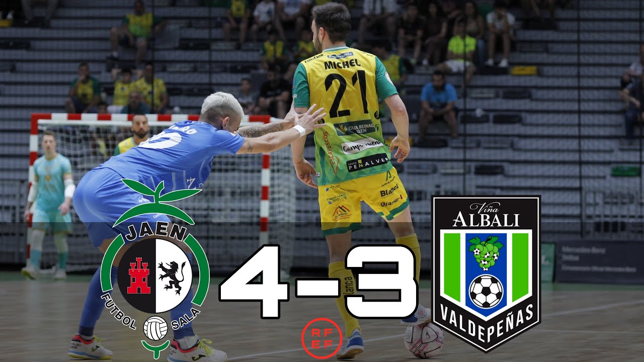 Jaén Paraíso Interior FS 4-3 Viña Albali Valdepeñas/Jornada 27/Temporada 21-22