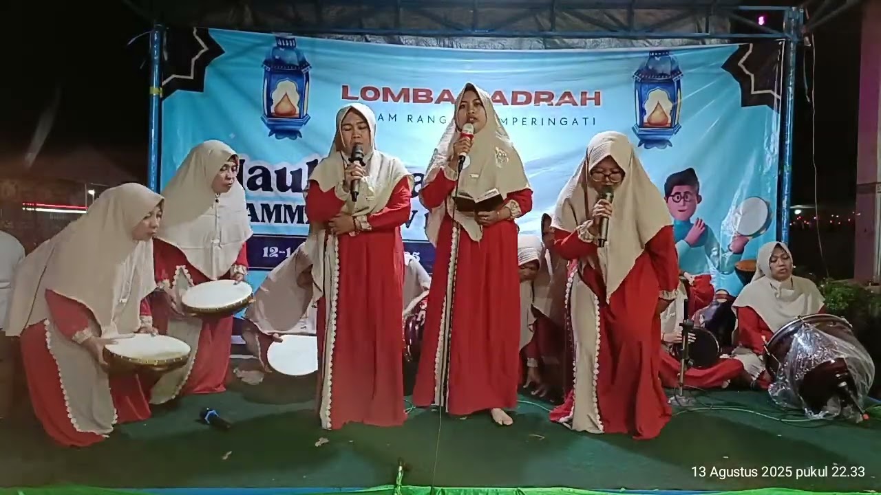 HADRAH MUSLIMAT RT 001 RW 001 13 AGUSTUS 2025