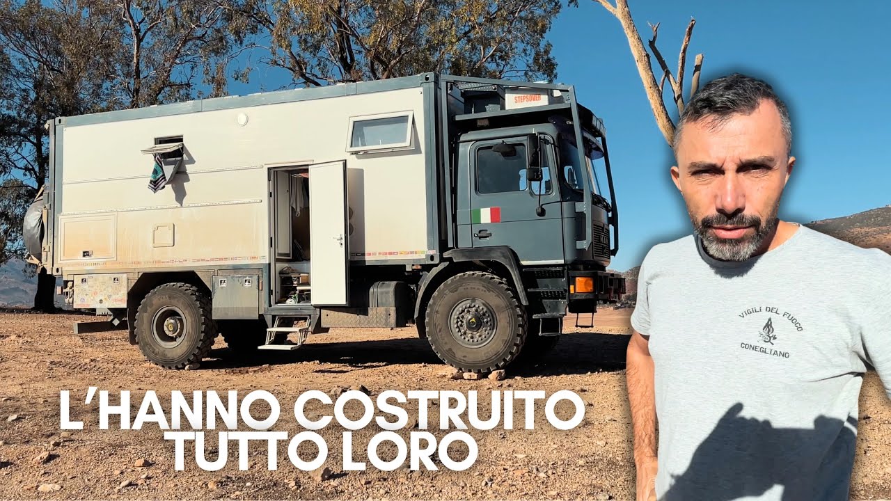 TOUR DEL CAMION CAMPERIZZATO degli StepsOver