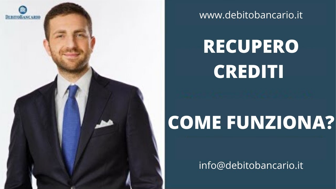 Recupero crediti: come funziona