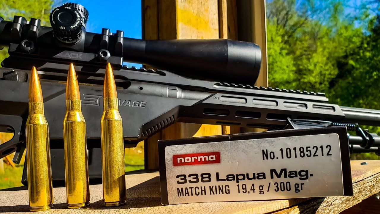 338 Lapua Magnum - Sighting in the Savage 110 BA Stealth