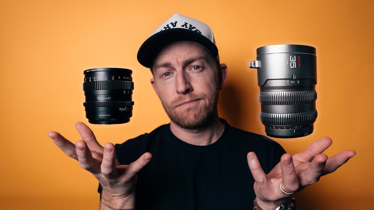 The Best Mirrorless Cine Lens? Thypoch Simera C vs Chiopt Aura