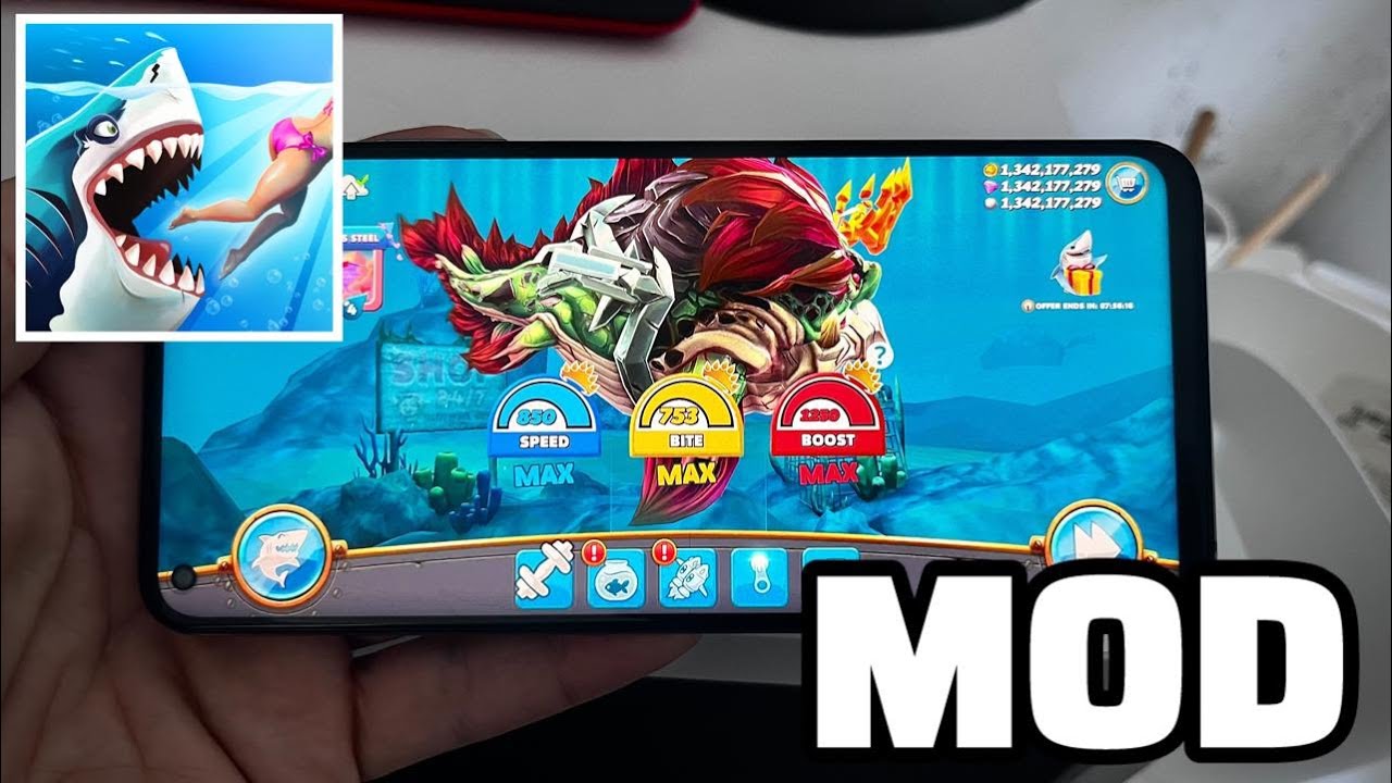 Hungry Shark World Hack ✅ Get Unlimited Gems & Coins for Hungry Shark World MOD Apk!! (iOS/Android)