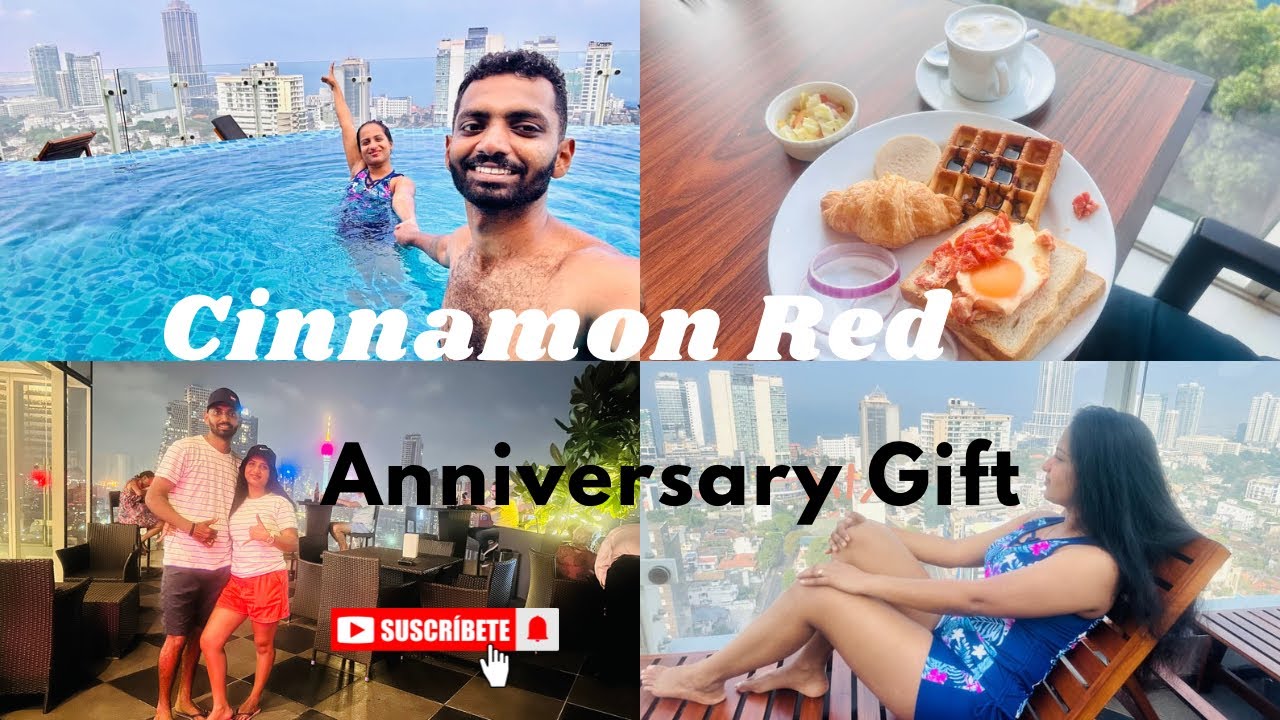කොළඹ Luxury Hotel එකක දවසක් | Cinnamon Red Colombo Sri Lanka | Anniversary Gift | Day out hotel