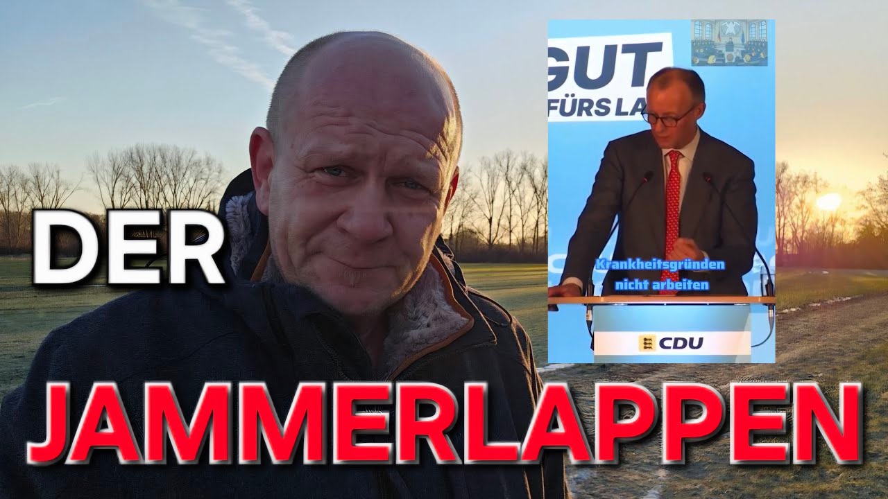 JETZT KLAGT ER ÜBER DIE FAULEN WÄHLER!