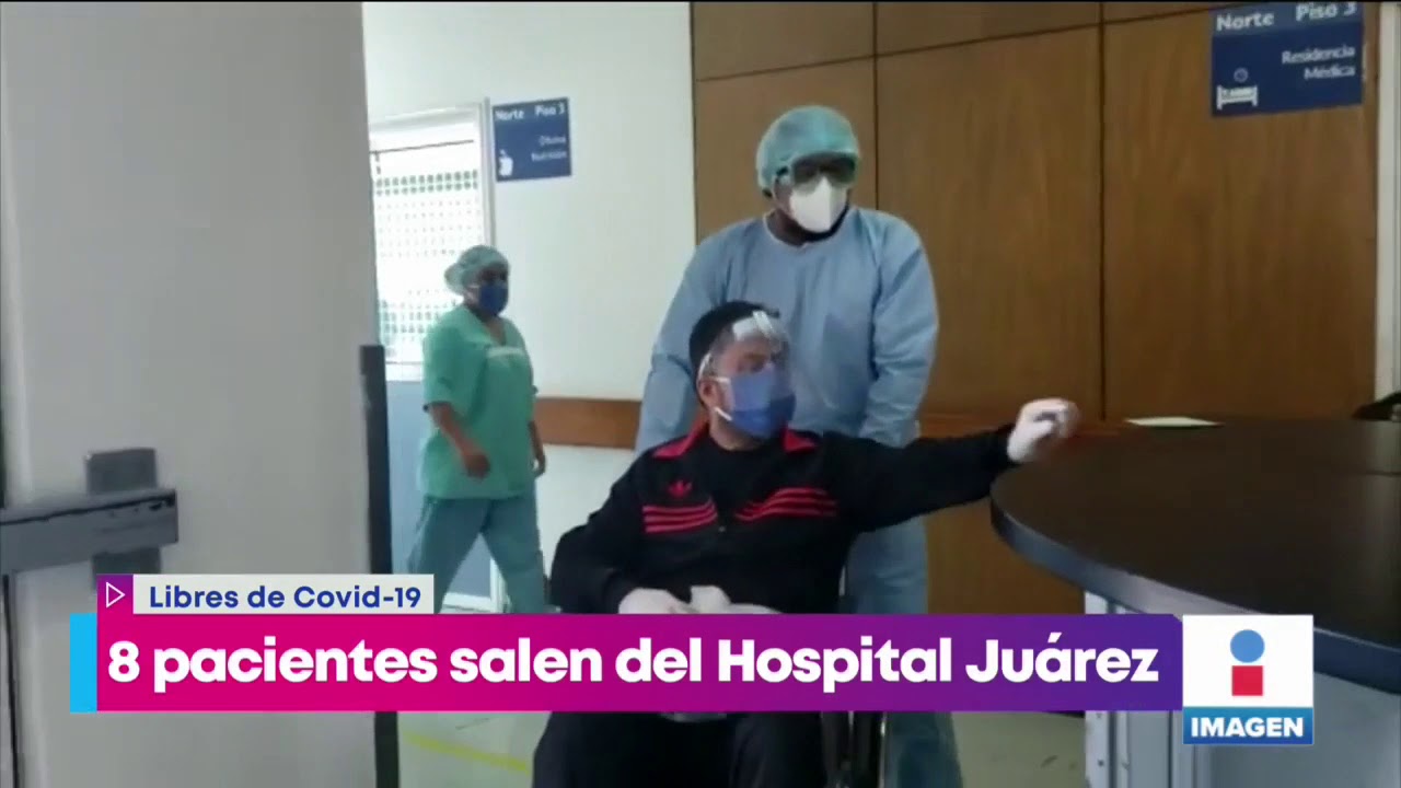 &iexcl;Pacientes del Hospital Ju&aacute;rez vencen al coronavirus! | Noticias con Yuriria Sierra