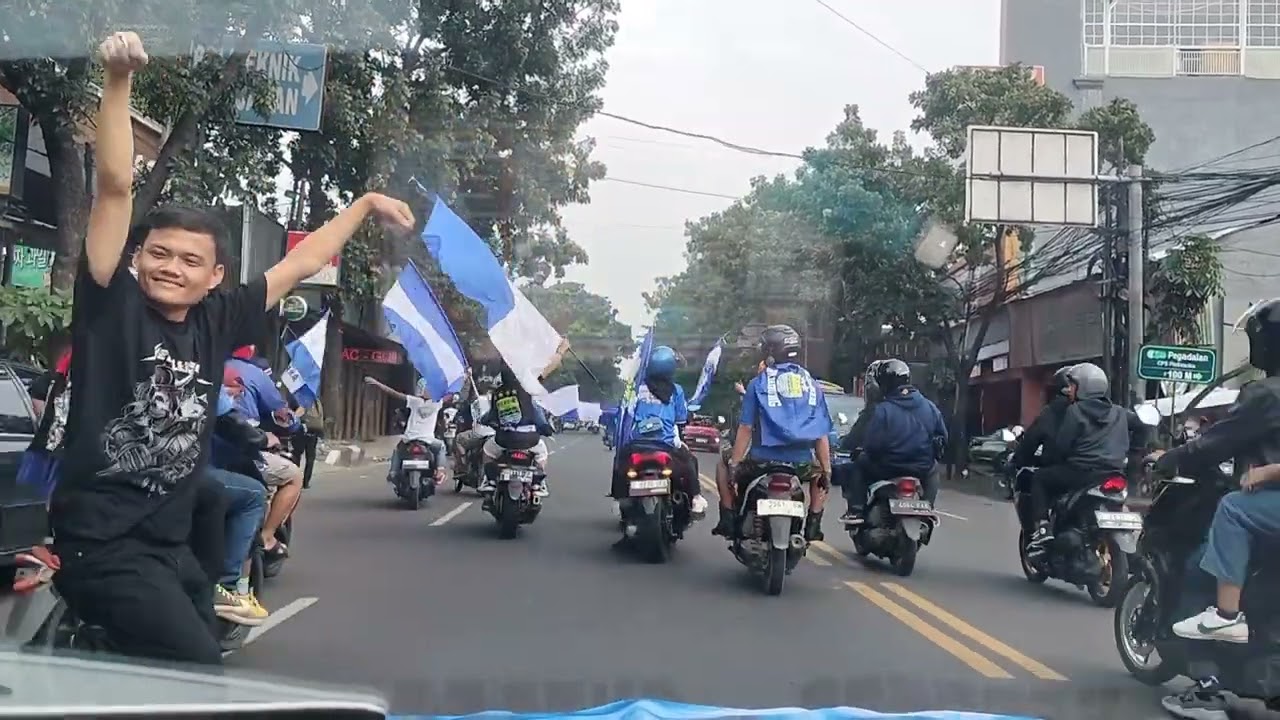 Persib Juara 2024 (konvoi)