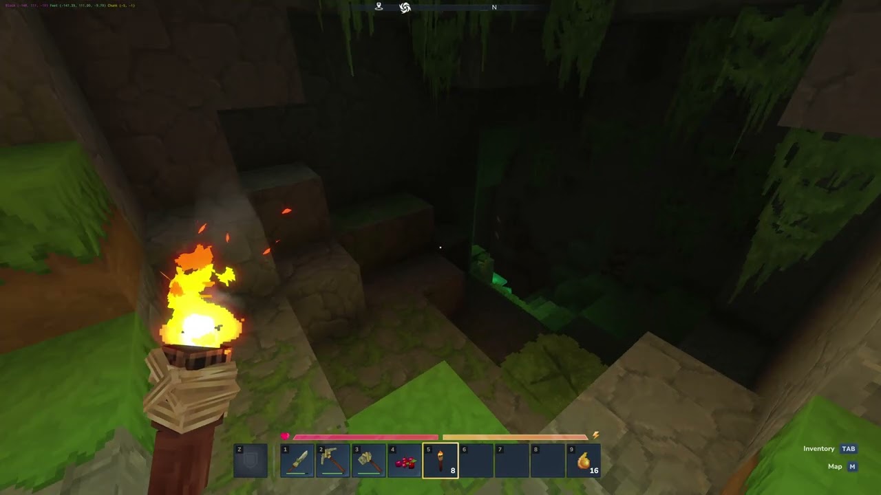 How to Craft Torch - Crude Torch - Hytale Tutorial
