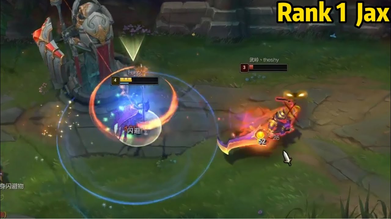 Rank 1 Jax: How to Dive Aatrox as Jax at Level 4!
