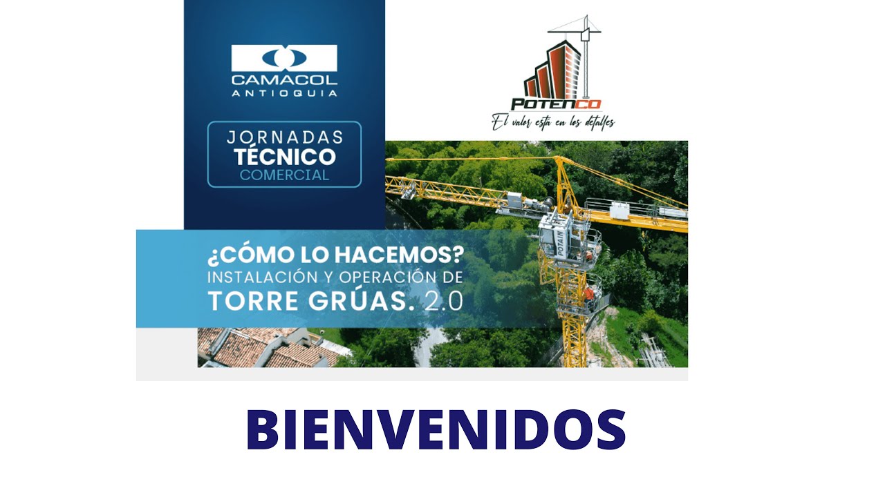 Conoce todo el proceso de instalación y operación de torre grúas 2.0