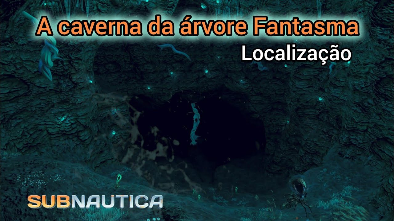 Como achar a caverna da &aacute;rvore Fantasma/  #subnautica #rumoaos2k