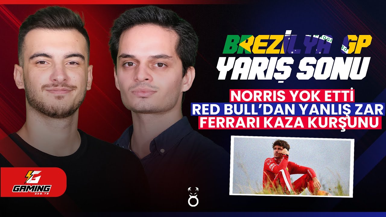 Norris ŞAMPİYON MU?, Verstappen KAZANABİLİRDİ, Ferrari ŞANSSIZ | F1-SEL Sohbet Sezon 2 - Brezilya GP
