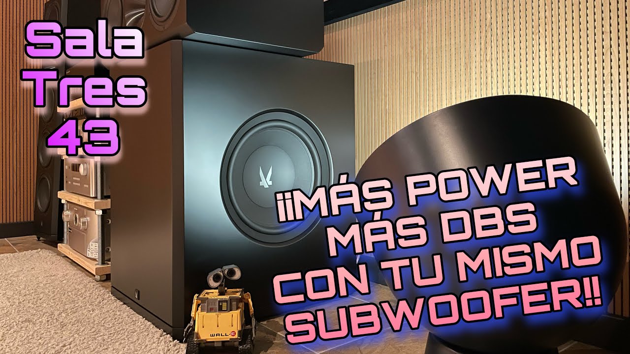 Ajustar Subwoofer Home Cinema Con Sonometro y App