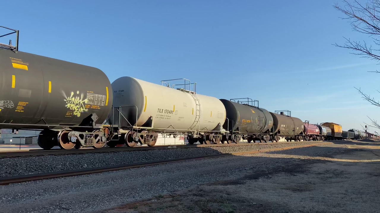 A Sunny and Warm Weekend on the BNSF Red Rock Subdivision in Moore and OKC! (3/6/21 - 3/7/21)