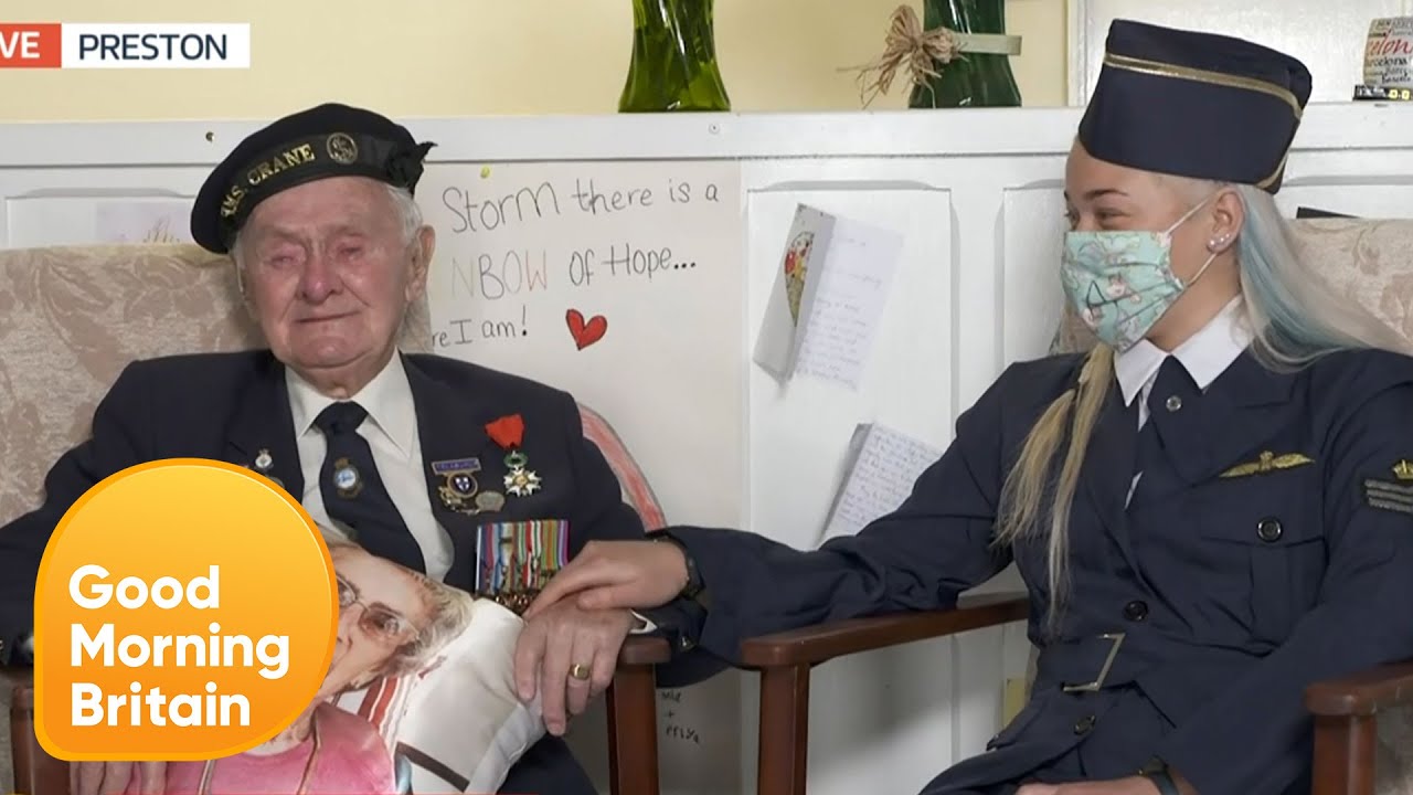 Veteran Ken and His Carer Kia Reveal How They'll Be Celebrate VE Day | Good Morning Britain