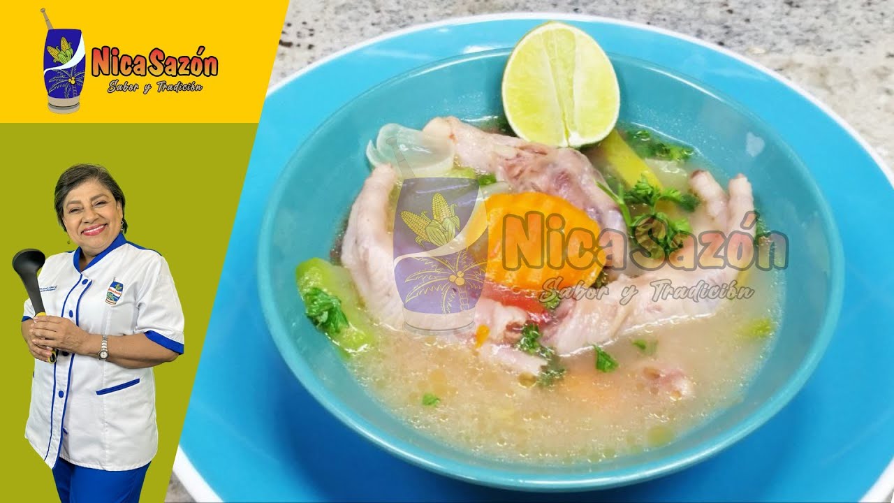 María Esther López | Nutritiva y medicinal Sopa de patas de pollo