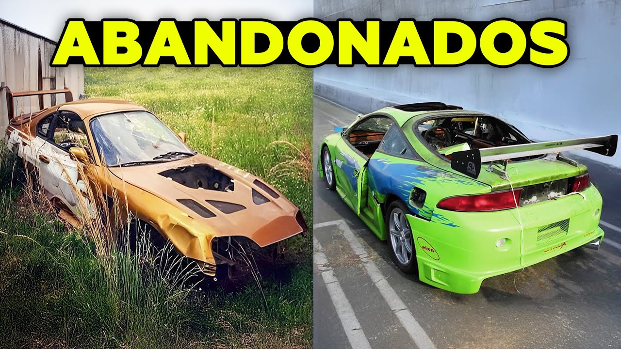 8 CARROS ABANDONADOS DO VELOZES E FURIOSOS