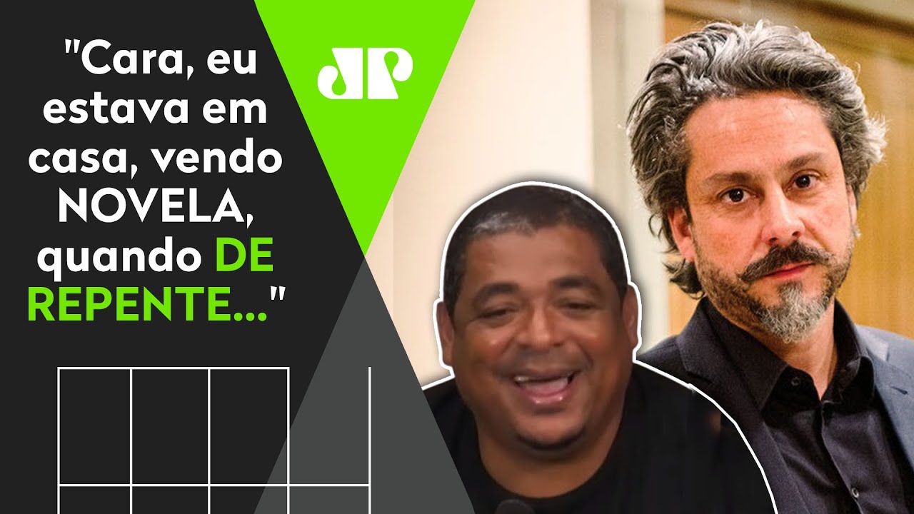 Histórias do Vampeta: o dia em que DESCOBRIU ter algo em comum com um ATOR DA GLOBO!