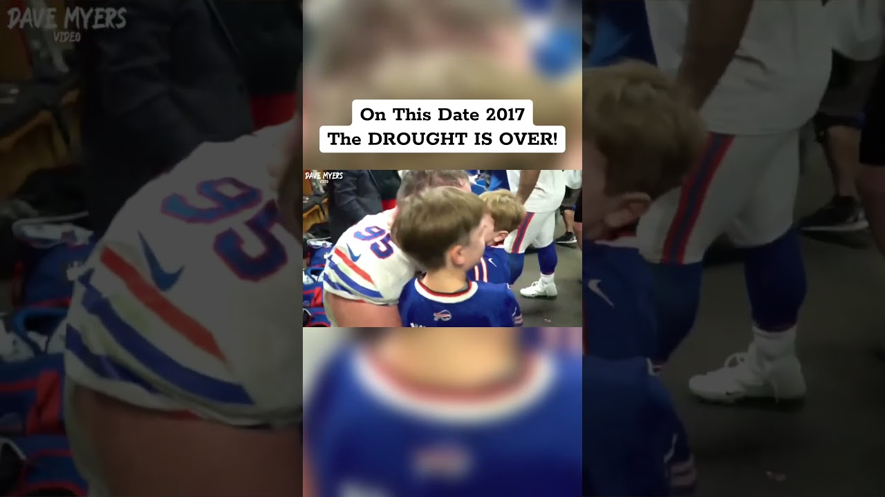 8 Years Ago THE BUFFALO BILLS DROUGHT ENDED! 