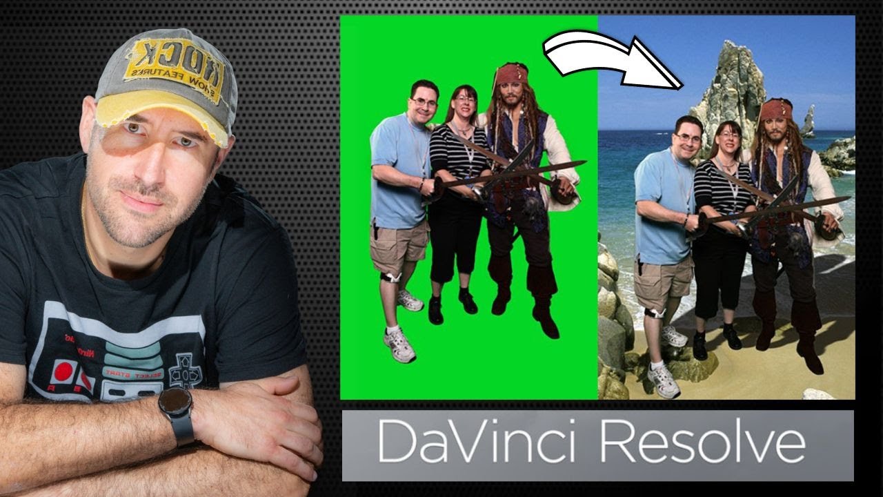DAVINCI RESOLVE : TUTO FOND VERT / TRANSPARENT