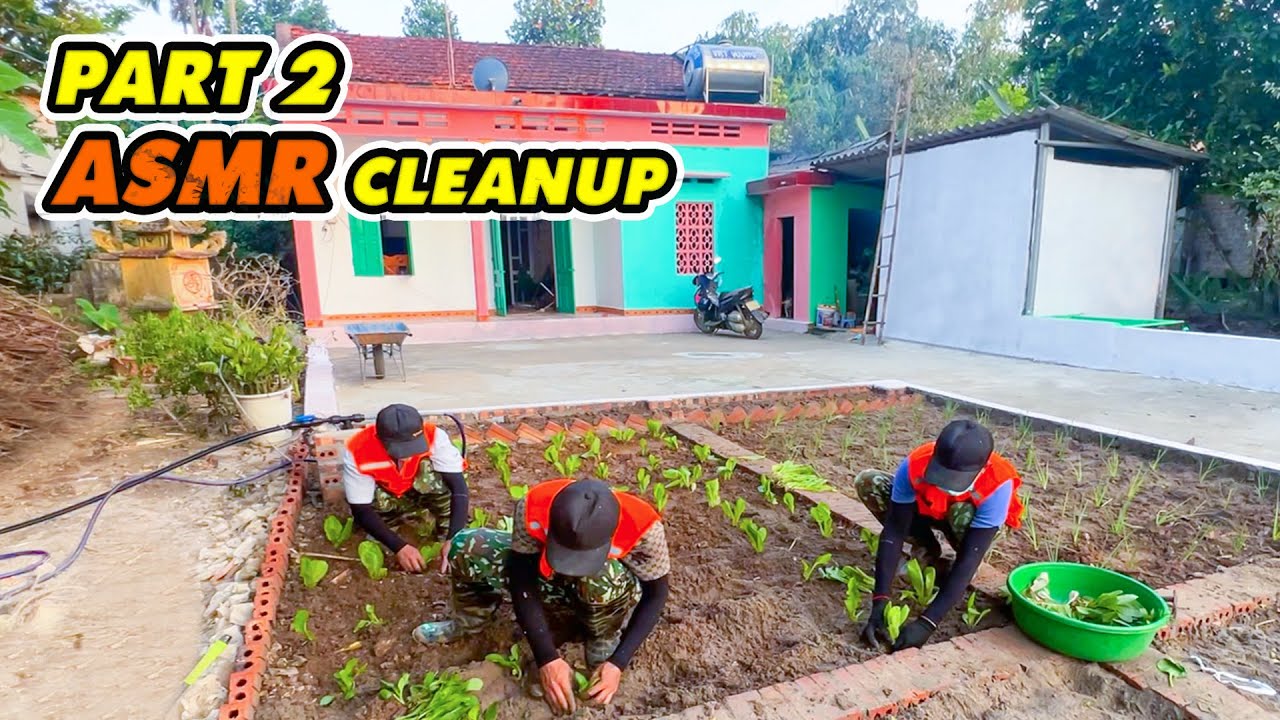 Part 2: ASMR GARDEN and HOUSE Renovations. AMAZING Transformation | Hacker Clean Up - Ep.17