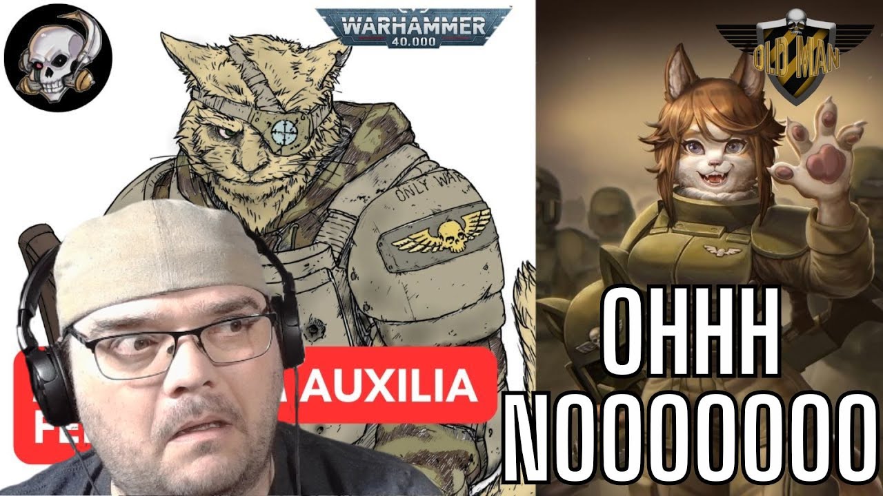 Great. Cat People. Militarum Auxilia : FELINIDS from Baldermort! - Reaction