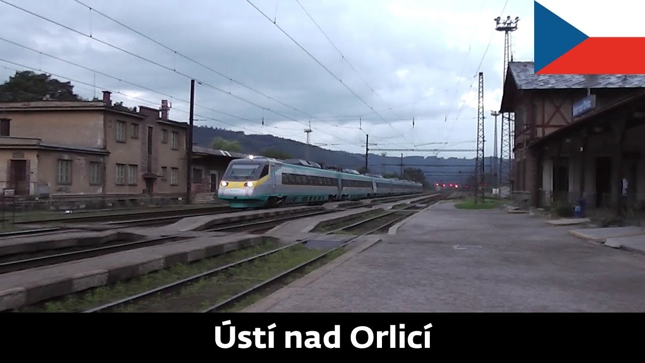 Vlaky Ústí nad Orlicí - 25.7.2012